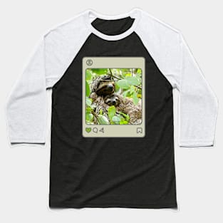 Sloths in a tree Baseball T-Shirt